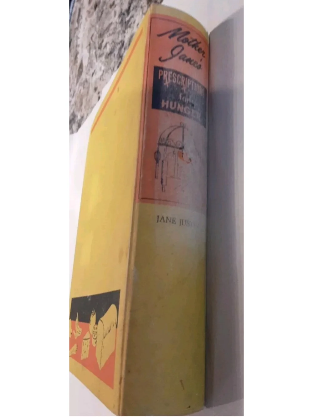 MOTHER JANE'S PRESCRIPTIONS FOR HUNGER-Signed 1968 Jane Justin Texas Cookbook